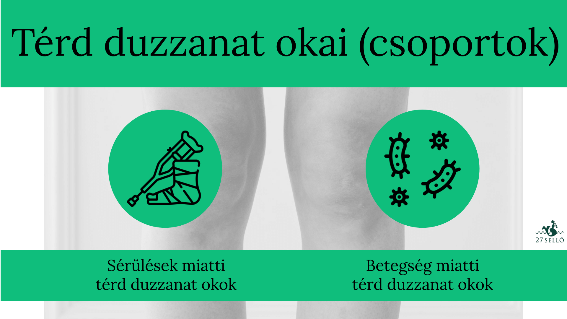 A térdízület és a lábak duzzanata - Térdfájás okai és kezelése
